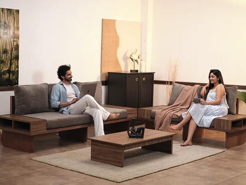 Furniture and materials at JAC Interior Store