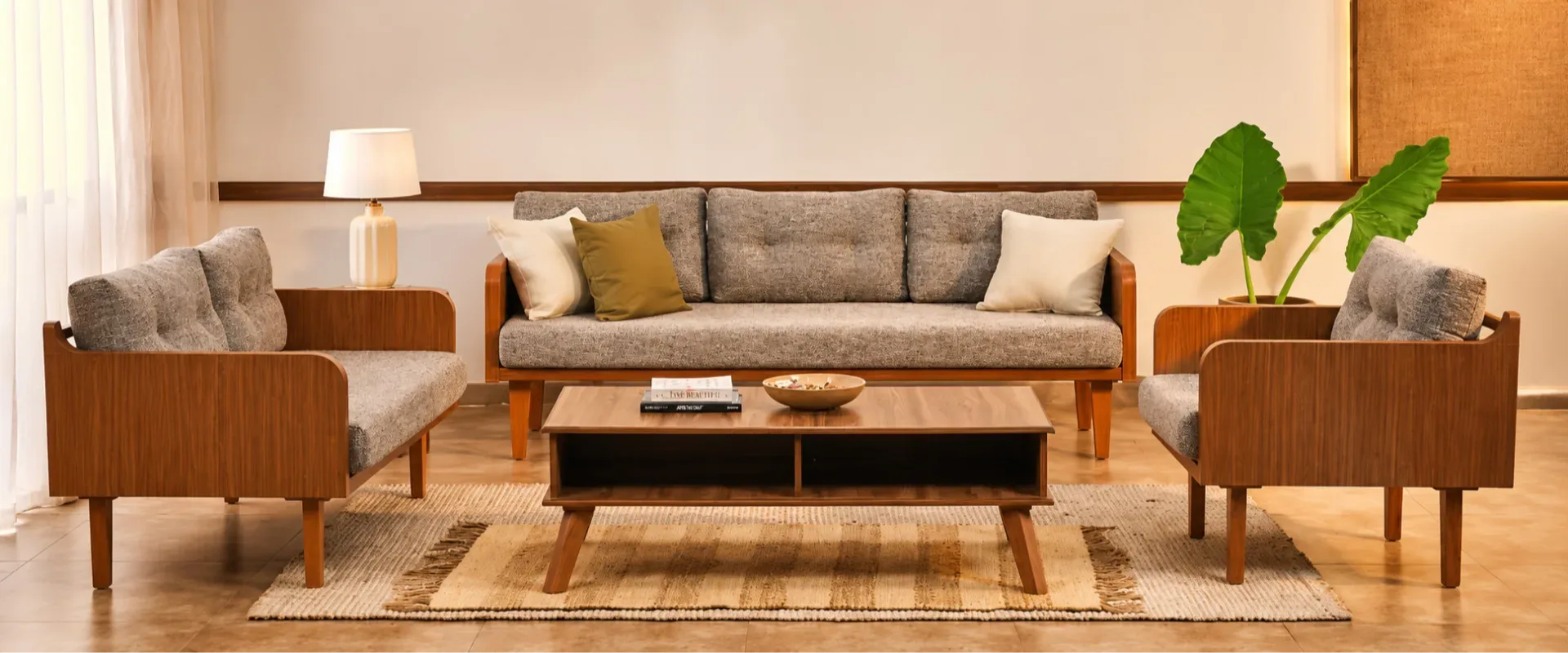 Warm contemporary wood interior by JAC